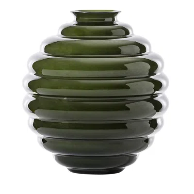 Venini Deco Vase 64 Oz. In Gray