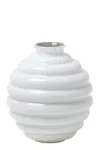 Venini 'deco' Vase In White