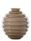 Venini Deco Vases Beige In Brown