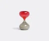 Venini Decorative Objects Taupe Grey In Taupe Grey, Red