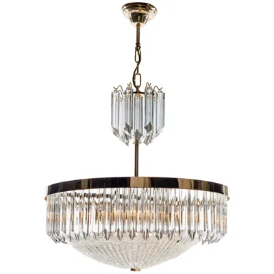 Pre-owned Venini Elegant Chandelier In The Style Of  ‘1970' In Sand