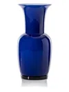 Venini Flared Vase In Blue