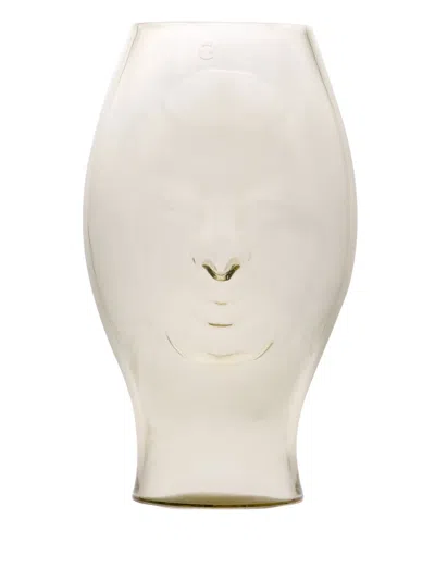 Venini Glass Vase In Neutrals