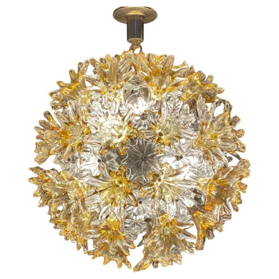 Pre-owned Venini Iconic  Esprit Chandelier, 1970 In Brown