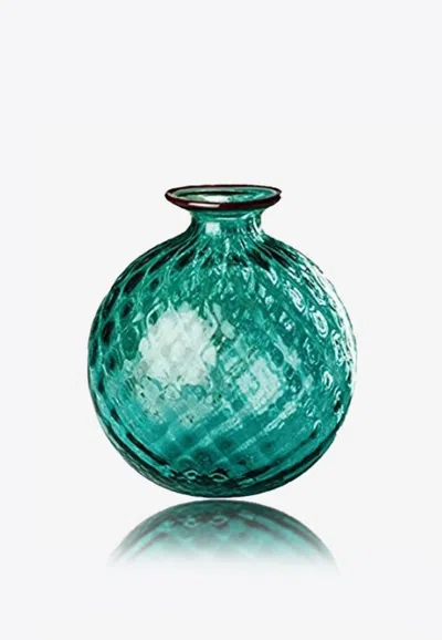 Venini Large Monofiori Glass Vase Limited Edition In Green