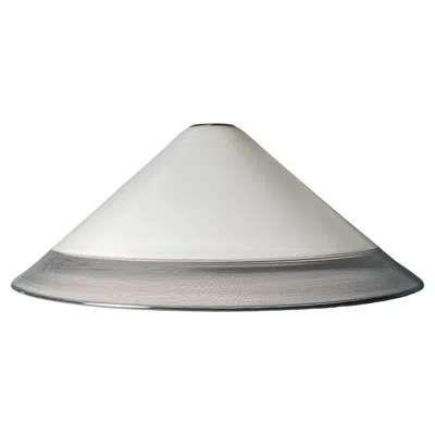 Pre-owned Venini Large Post Modern Art Glass Pendant Lamp Attributed To  In Transparent
