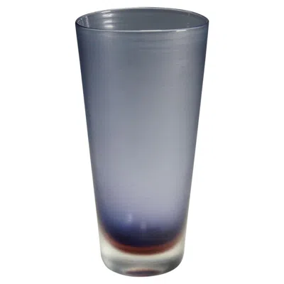 Pre-owned Venini Large  Art Glass Vase With Inciso Decoration Paolo , Murano 1956 In Transparent