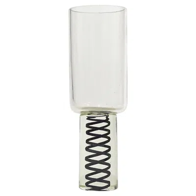 Pre-owned Venini Ludovico Diaz De Santillana Murano Glass Vase By  For Philips, Italy 1965 In Gray