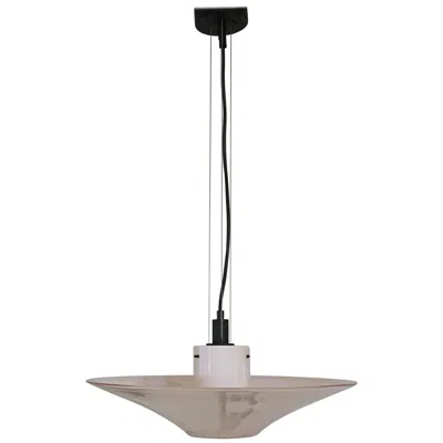 Pre-owned Venini Mid-century Modern "chiara" Pink Glass Italian Chandelier By Cini Boeri.