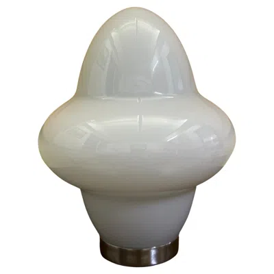 Pre-owned Venini Modern Murano Table Lamp By Ettore Sottsass For , Signed Ca. 1994 In Transparent