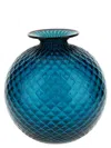 Venini Monofiore Balloton Vases Light Blue In Blue