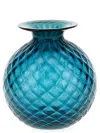 Venini Monofiore Balloton Vases Light Blue In Blue