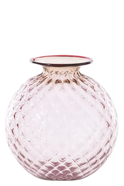 Venini 'monofiori Balloton' Pot ⌀ 11 Cm In Pink