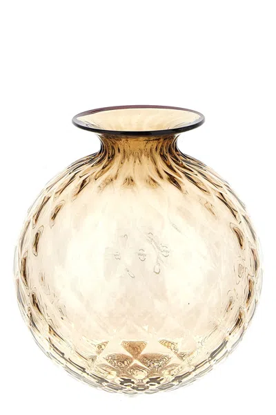 Venini 'monofiori Balloton' Pot Âœ€ 14 Cm In Sand