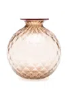 Venini Monofiori Balloton Vase (14cm) In Brown
