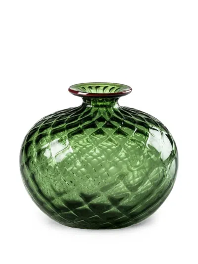 Venini Monofiori Balloton Vase In Green