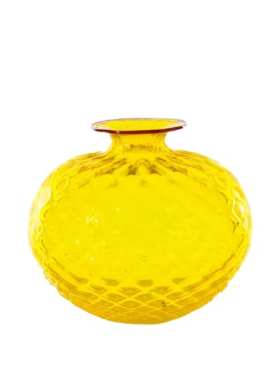 Venini Monofiori Balloton Vase In Yellow