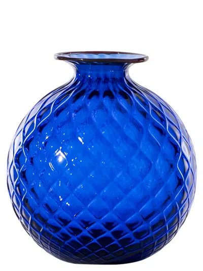 Venini Monofiori Balloton Vases Blue