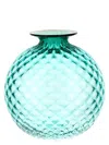 Venini Monofiori Balloton Vases Green In Green