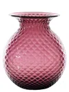 Venini Monofiori Balloton Vases Pink In Pink