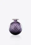 Venini Monofiori Glass Vase In Purple