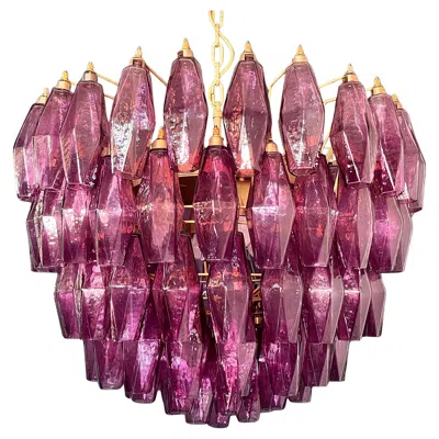 Pre-owned Venini Murano Chandelier In Pink