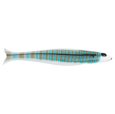 Pre-owned Venini Murano Glass Sculpture Representing A Fish By Ken Scott, Circa 1951, Italy In Blue