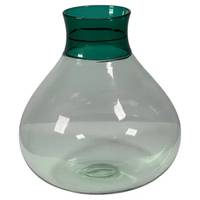 Pre-owned Venini Murano Glass Vase By Ludovico Diaz De Santillana For , 1960 In Transparent