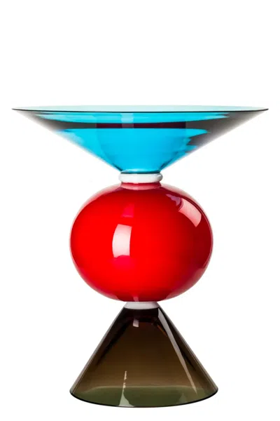 Venini 'oman' Vase In Multi