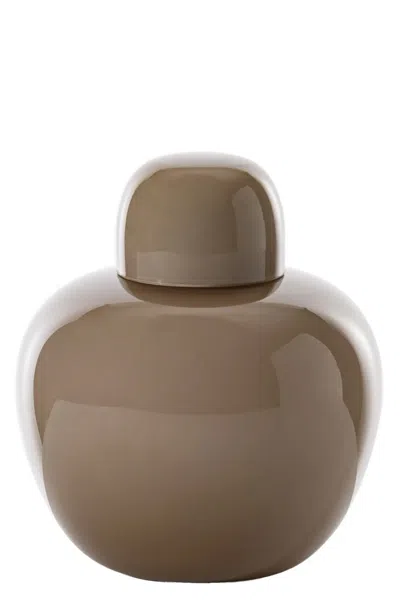 Venini 'opachi' Pot Âœ€ 21 Cm In Sand