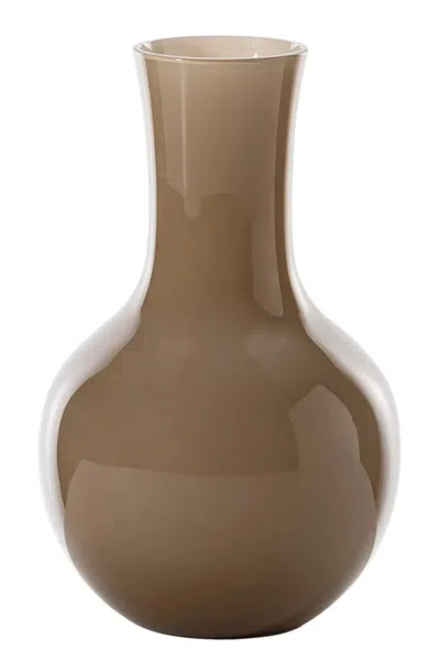 Venini 'opachi' Vase In Sand