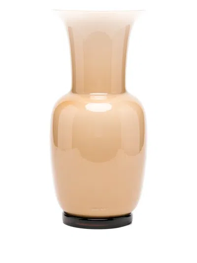 Venini Opal Glass Vase (36.5cm) In Neutral