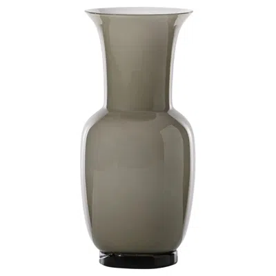 Pre-owned Venini Opalino 706.22 Medium - Talpa - Murano Glass Vase - Damiani In Transparent