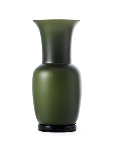 Venini Opalino Frosted-glass Vase In Multi