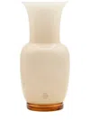 Venini Opalino Vase (14cm X 30cm) In Neutrals