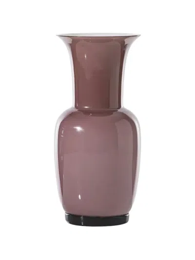 Venini Opalino Vase In Neutral