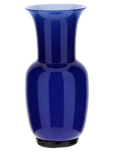 Venini Opalino Vases Blue