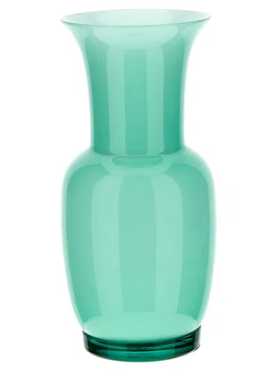 Venini Opalino Vases Light Blue