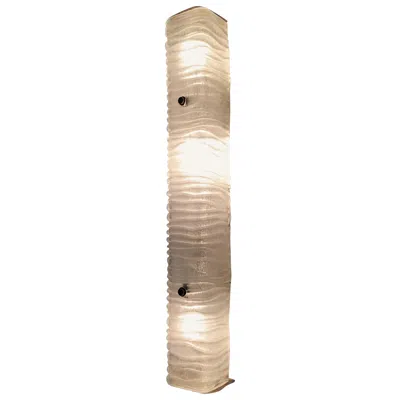 Pre-owned Venini Pair Of Sconces Murano Glass Brass, 1940 In Sand