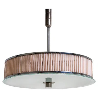 Pre-owned Venini Pendant Lamp, Attributed To , Italy, 1930s/40s In Transparent