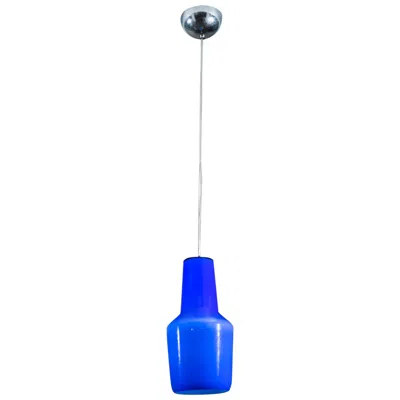 Pre-owned Venini , Pendant Lamp, Prod.  1960s In Blue
