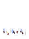 Venini Pezzenti Glasses (set Of Six) In Neutrals