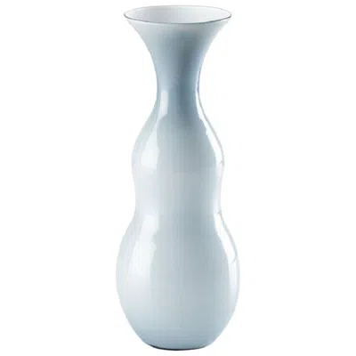 Pre-owned Venini Pigmenti Small Vase In Opaline Grape Glass By  In Purple
