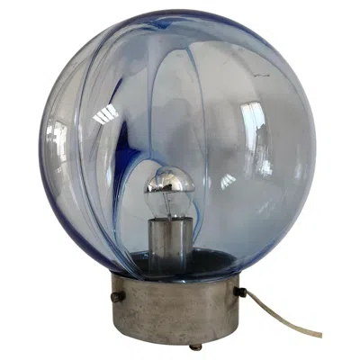 Pre-owned Venini Space Age Table Lamp By Toni Zuccheri For , 1960 In Murano Glass In Transparent
