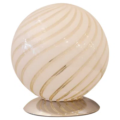 Pre-owned Venini Table Lamp, 1950, Material, Murano, Italian, Attributed To  In Sand