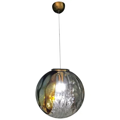 Pre-owned Venini Two Mid-century Modern Murano Glass Chandelier By  Art Glass Veart, 1970s In Transparent