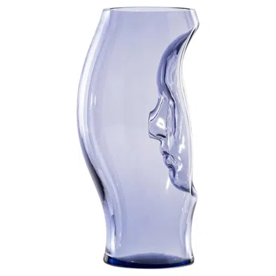 Pre-owned Venini Vase  Murana 030.57 Glicine Design Fabio Novembre - Ready For Shipment In Purple