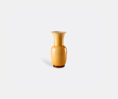 Venini Vases Amber In Amber, White