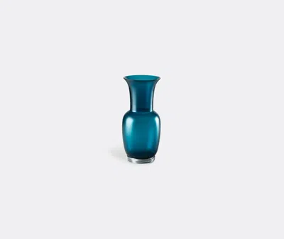 Venini Vases Blue Satin Uni