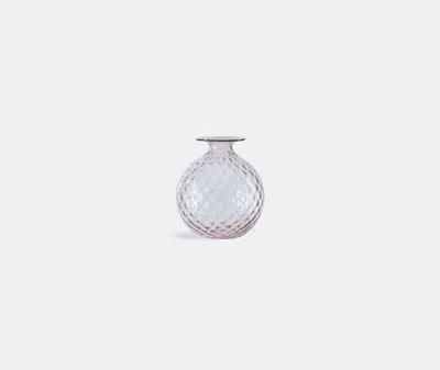 Venini Vases Dusty Rose In Dusty Rose, Red